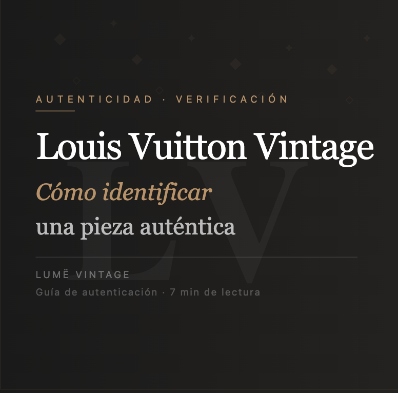 Cómo Saber si tu Louis Vuitton es Original: Guía Completa | LUMË
