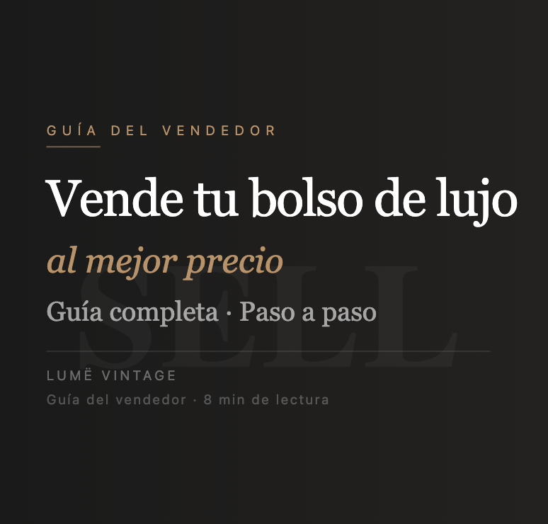Cómo vender tu bolso de lujo al mejor precio