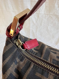 Zucca Pochette — Red Handle · With Dustbag