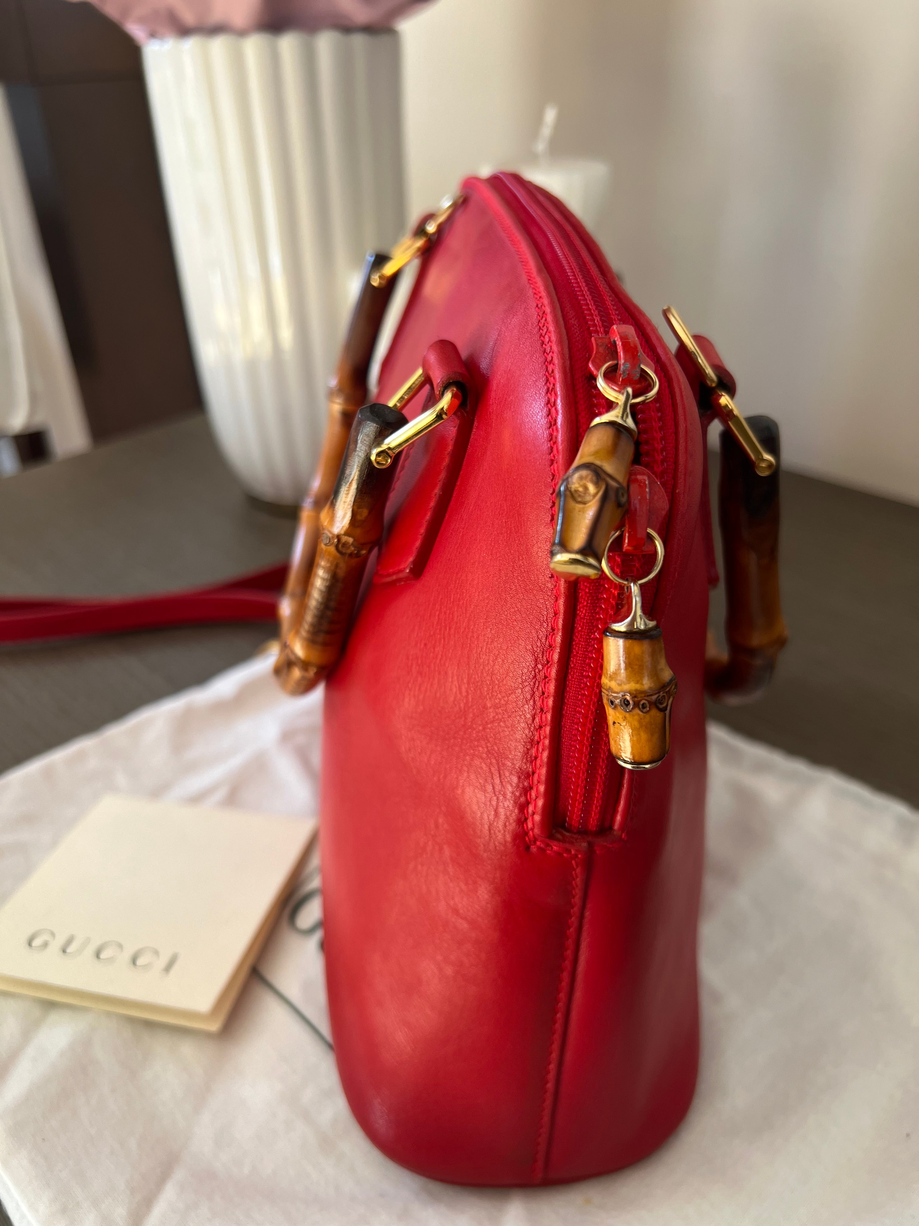 Gucci Bamboo 2-ways Red