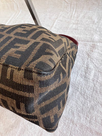 Zucca Pochette — Red Handle · With Dustbag