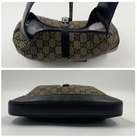 Gucci Jackie Medium en Lona Monograma GG Plisada y Piel