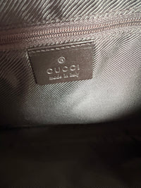 Gucci Jackie Medium en Lona GG Supreme con Tribanda Web y Piel