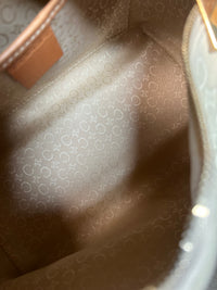 Bolso de hombro Celine C Monogram de Ante Blanco Vintage