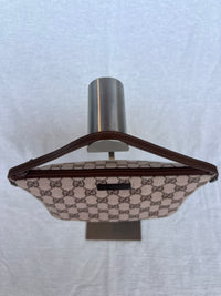 Gucci Boat Pochette - GG Canvas Marrón