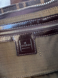 Bolso Fendi Zucca canvas Slender Baguette