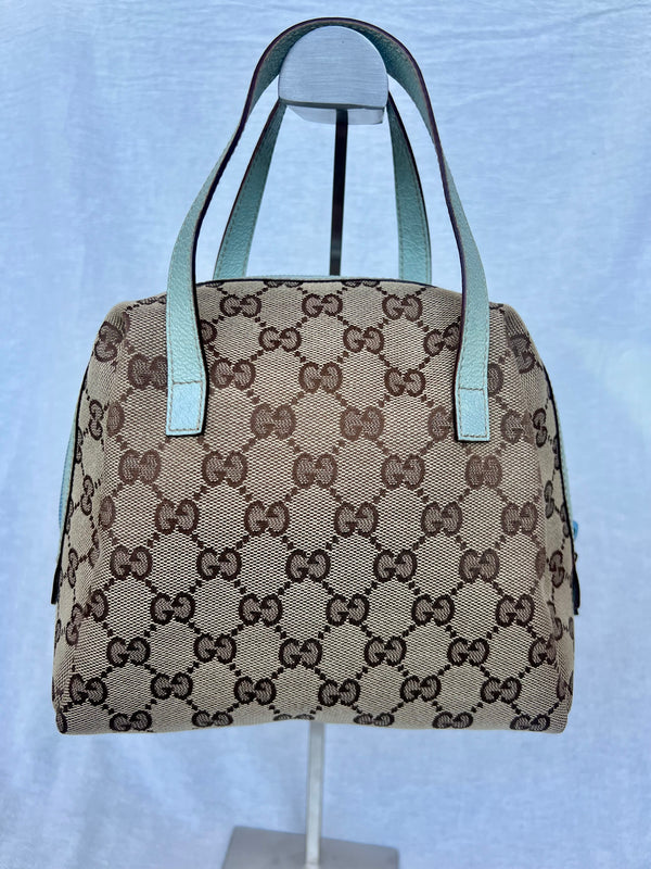 Gucci Balthus Pochette - detalles azul cielo