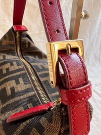Zucca Pochette — Red Handle · With Dustbag