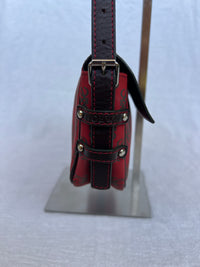 Bolso Loewe Anagram Flap Bag - Rojo Vibrante