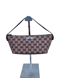 Gucci Boat Pochette - GG Canvas Marrón