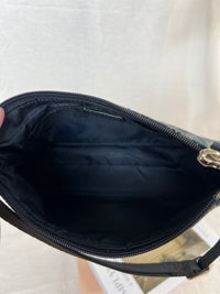 Christian Dior Trotter Pochette Bag in Navy Oblique Canvas