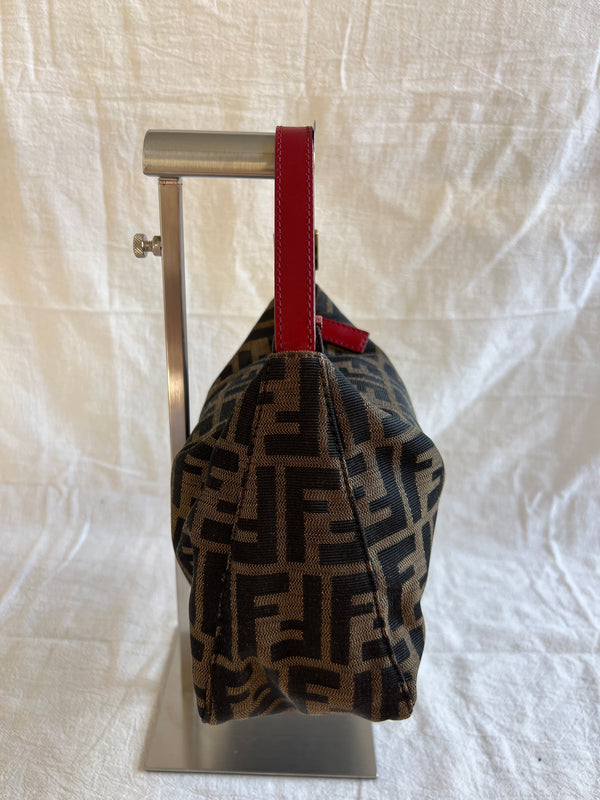 Zucca Pochette — Red Handle · With Dustbag