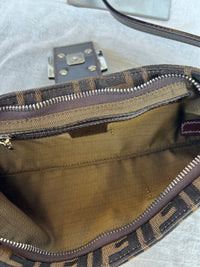 Bolso Fendi Zucca canvas Slender Baguette