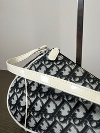 Christian Dior Saddle Pouch lona Oblique