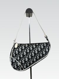 Christian Dior Saddle Pouch lona Oblique
