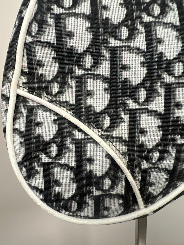 Christian Dior Saddle Pouch lona Oblique