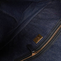 Fendi Large Baguette Denim Azul & Rojo – LUMË Vintage