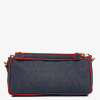 Fendi Large Baguette Denim Azul & Rojo – LUMË Vintage
