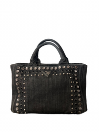 Prada Canapa Studded Edition segunda mano — bolso de lujo verificado