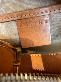 Bolso de hombro Celine C Monogram de Ante Blanco Vintage