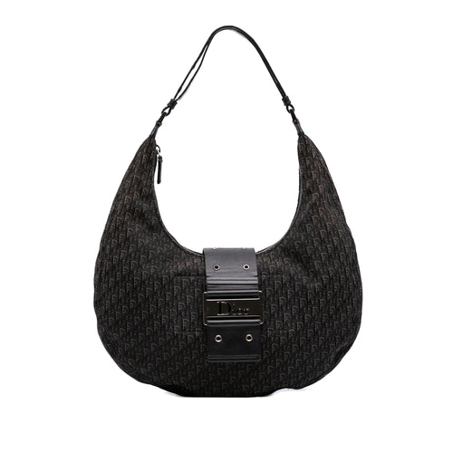 Dior Diorissimo Trotter Canvas Street Chic Hobo Vintage