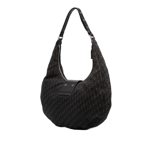 Dior Diorissimo Trotter Canvas Street Chic Hobo Vintage