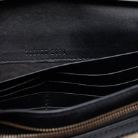 Gucci GG Canvas Lady Web Wallet On Strap - 6