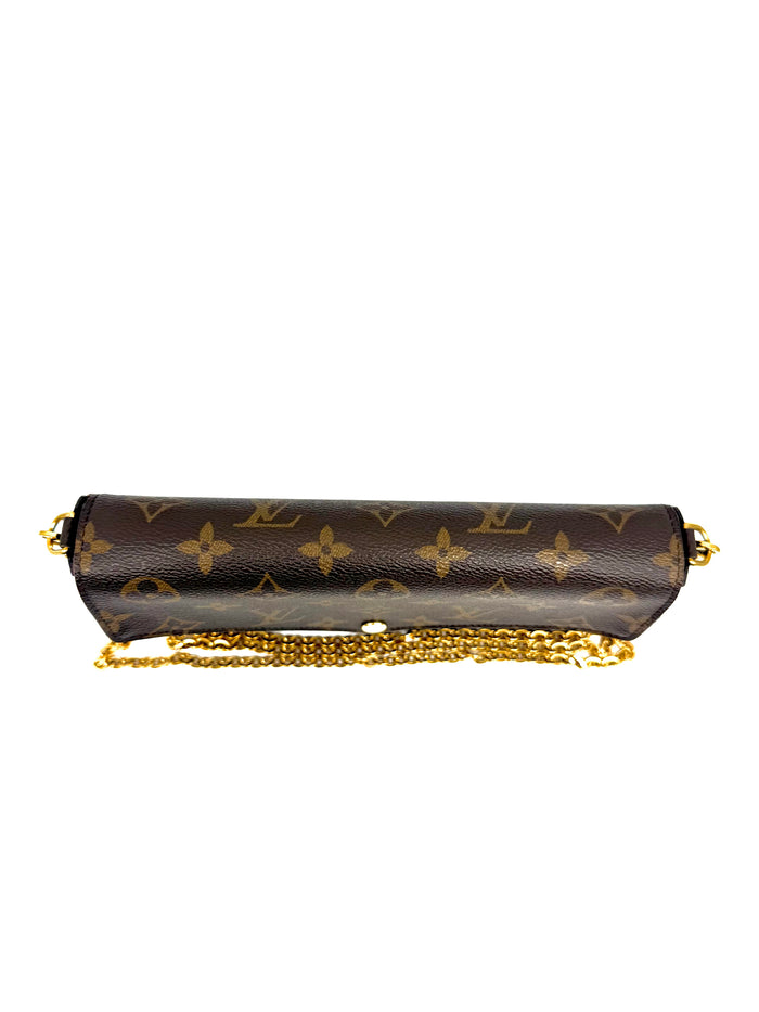 Louis Vuitton Felicie Pochette Monogram con tarjetero
