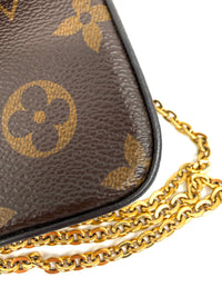 Louis Vuitton Felicie Pochette Monogram con tarjetero