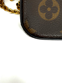 Louis Vuitton Felicie Pochette Monogram con tarjetero