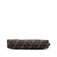 Fendi Quilted Zucca Canvas Chain Pochette Vintage