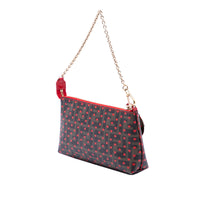 Fendi Zucca Spalmati Hearts Chain Pochette - 2