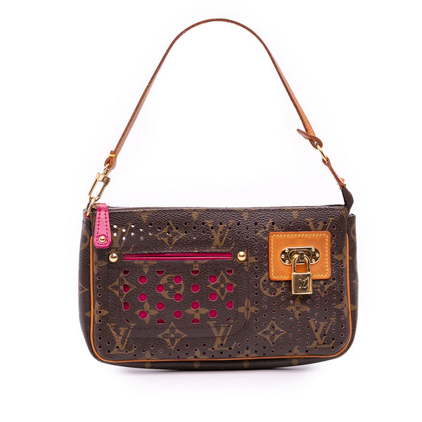 Louis Vuitton Monogram Perforated Pochette Accessoires Vintage