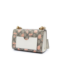 Gucci Small GG Supreme Berry Padlock Crossbody - Vintage